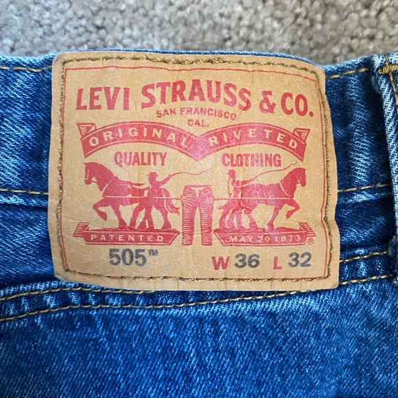Levi’s 505 Regular Fit Men’s | W36 L32 - Picture 2 of 6